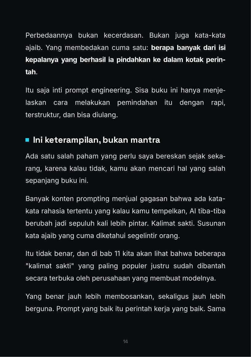 Halaman 14 buku Prompt Engineering