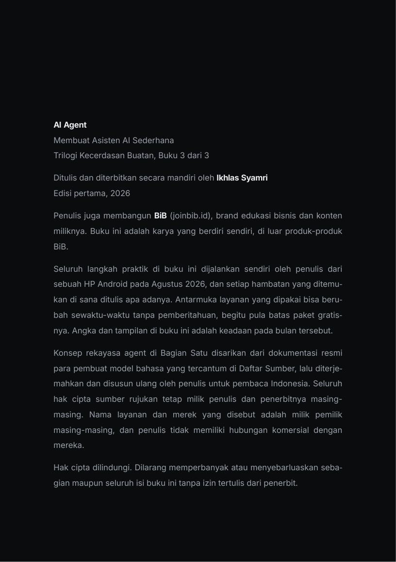 Halaman 2 buku AI Agent