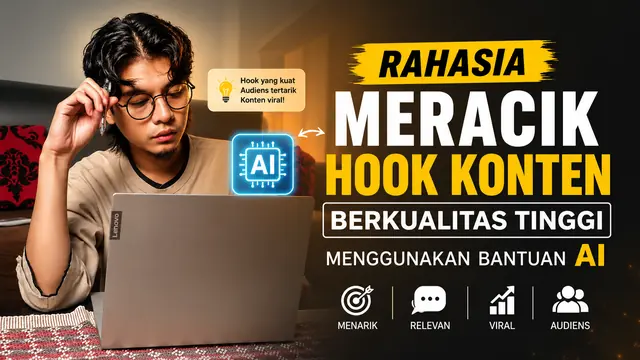 Materi BiB: Rahasia Meracik Hook Konten Berkualitas Tinggi Menggunakan Bantuan AI