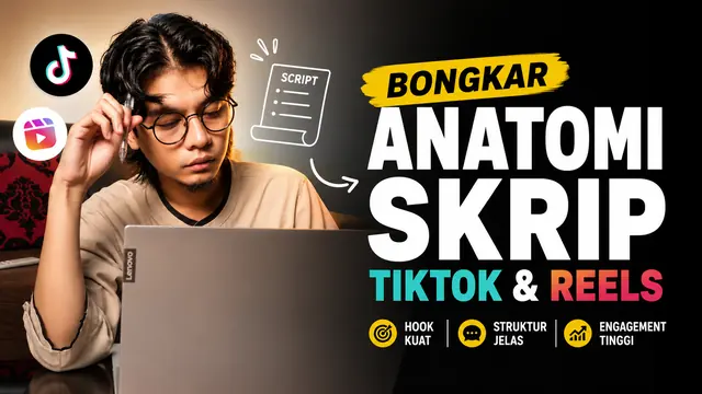 Materi BiB: Bongkar Anatomi Skrip TikTok & Reels